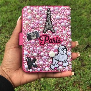 Custom Bedazzled Passport Covers